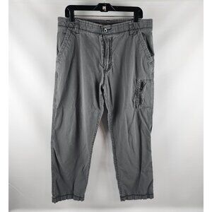 WearFirst Pants Men Cargo Gray NO Size Tag (34x27)